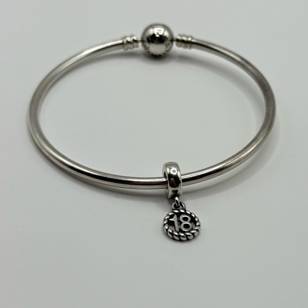 RETIRED AUTHENTIC PANDORA 18 Dangle